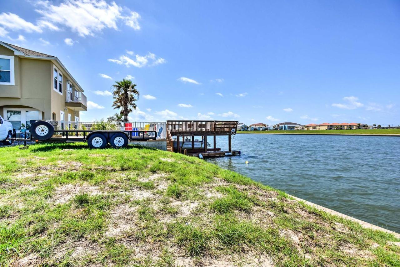 Waterfront Corpus Christi Townhome With Pool And Dock! Luaran gambar
